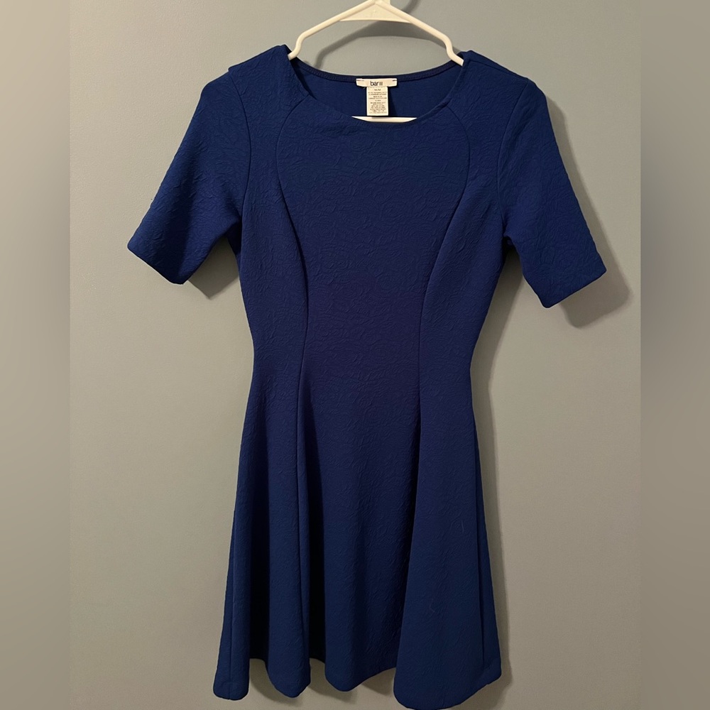 Bar III M Cobalt Blue Dress. Excellent Used Condition